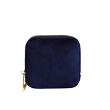 Velvet 2-Tier Jewellery Travel Organizer Bag