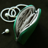 Leather Jewellery Organiser Storage Bag