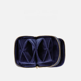 Velvet 2-Tier Jewellery Travel Organizer Bag