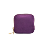 Velvet 2-Tier Jewellery Travel Organizer Bag
